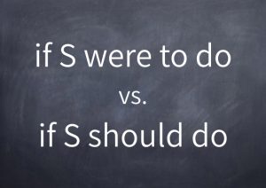 066-if-s-were-to-do-vs-if-s-should-do